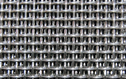 Crimped wire mesh